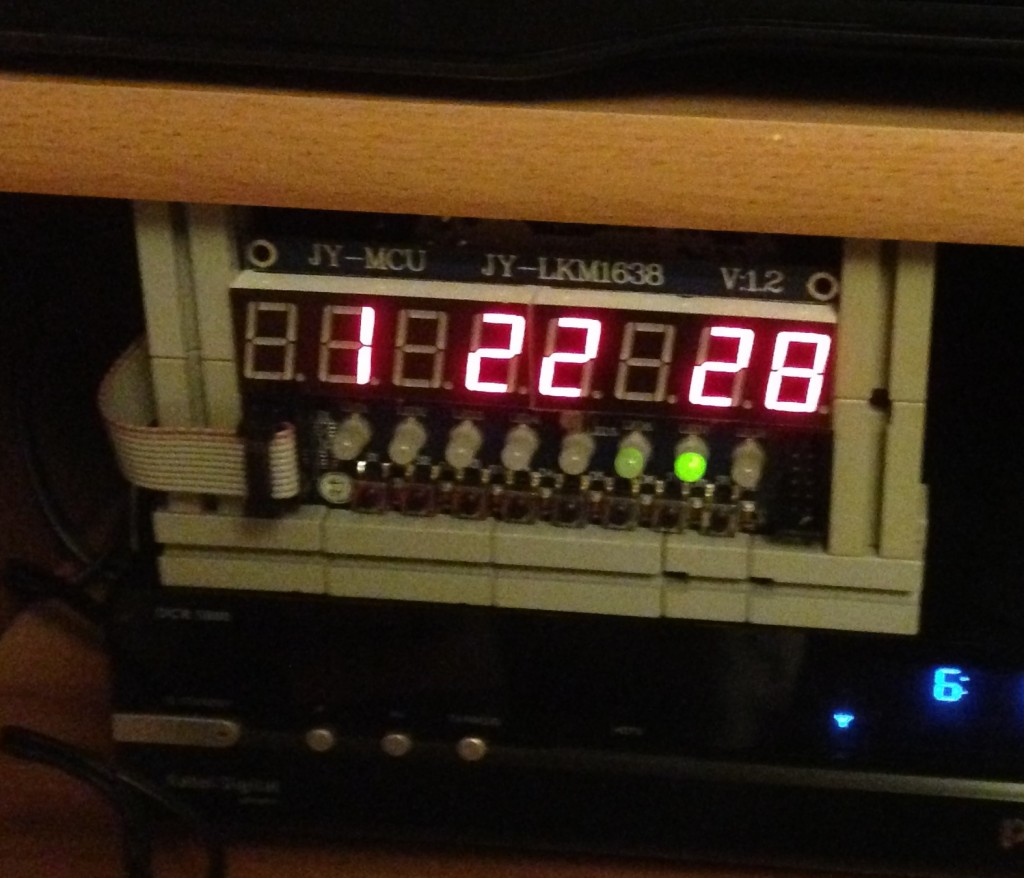 arduino led clock project